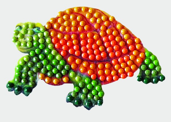 Crystal Art Painting-Sticker - Schildkröte