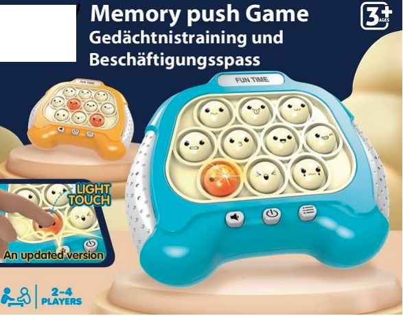 Memory Push Spiel