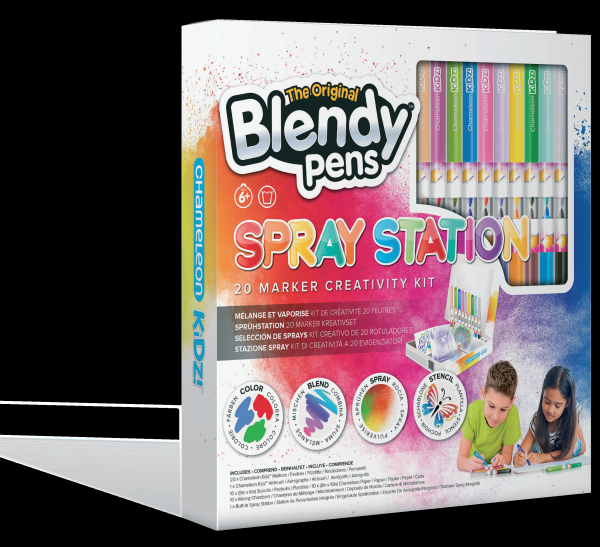 Blendy Pens Spray Station 20 Marker Creativity Kit