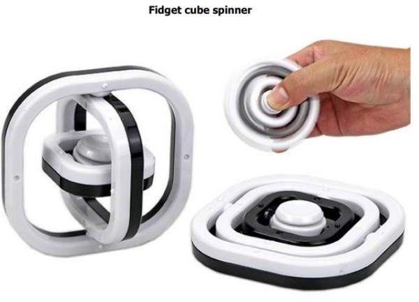 Fidget cube spinner