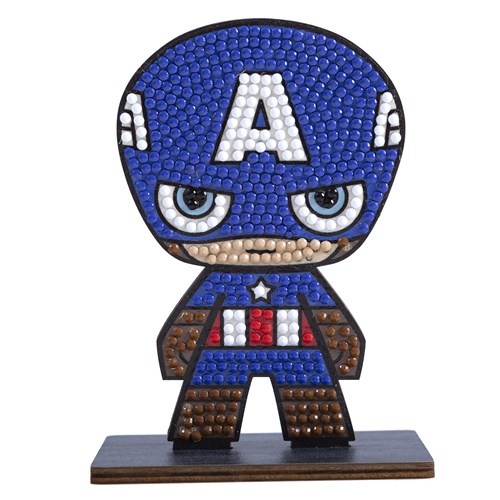 Crystal Art Buddies - Figurines - Captain America