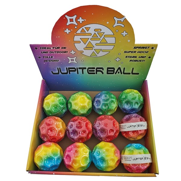 Jupiter-Ball mit runden Einkerbungen