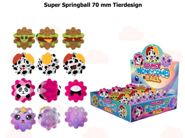 Super Springball im Tierdesign