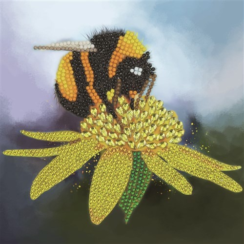Crystal Art Card -Bumblebee